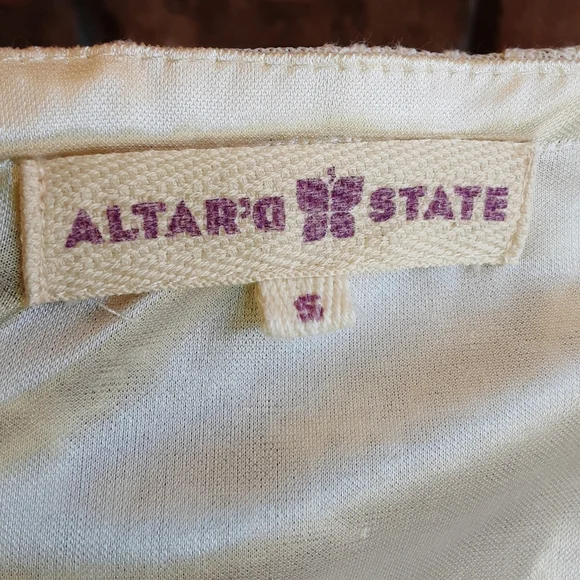 Altar'd State Lace Detail Sleeveless Party Cocktail Dress Size Small. - Picture 8 of 10